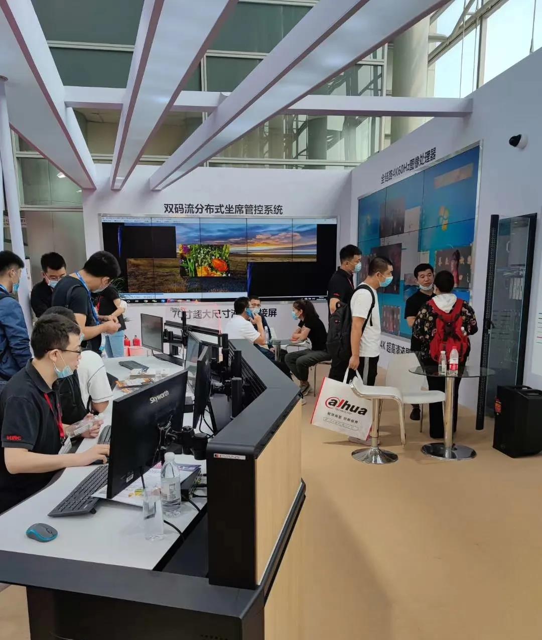 威林视讯4K双码流分布式坐席管控系统闪耀InfoComm China 2020视听展